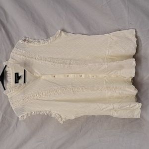 2X INC- bohemian type sleeveless adorable, feminine, summer top.